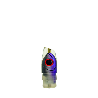 Matsu - 9” Fish Head Slant Black Purple