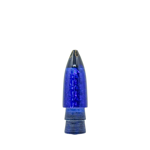 Polu Kai - 9" Blue Sparkle Jetted Bullet