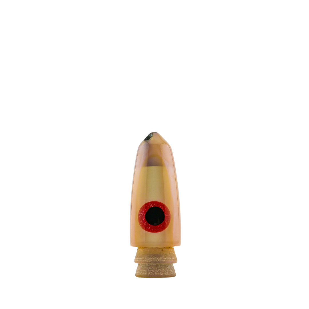Leroy Lures: History & Lure Identification Guide | Luremonger 9" Bullet, 2-Jet Strawberry - Offshore Trolling Lure Archive