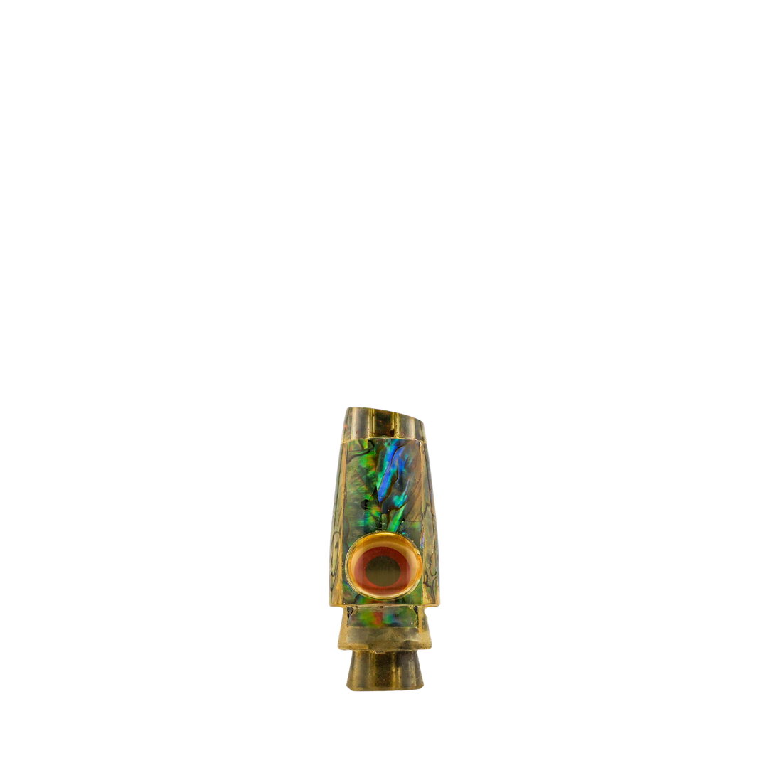 Joe Yee Lures: History & Lure Identification Guide | Luremonger 7" Slant, Paua SHell - Offshore Trolling Lure Archive