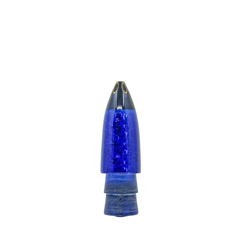 Polu Kai - 9" Blue Sparkle Jetted Bullet