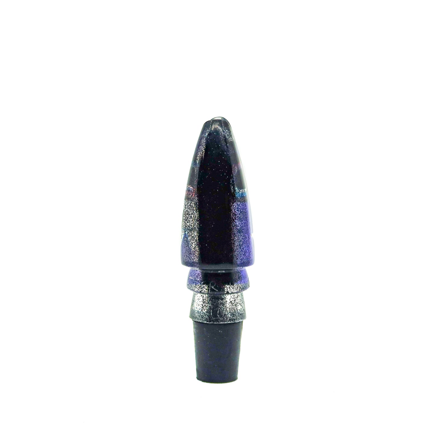 Aloha Lures - 9” Black Purple Sparkle Super Ninja