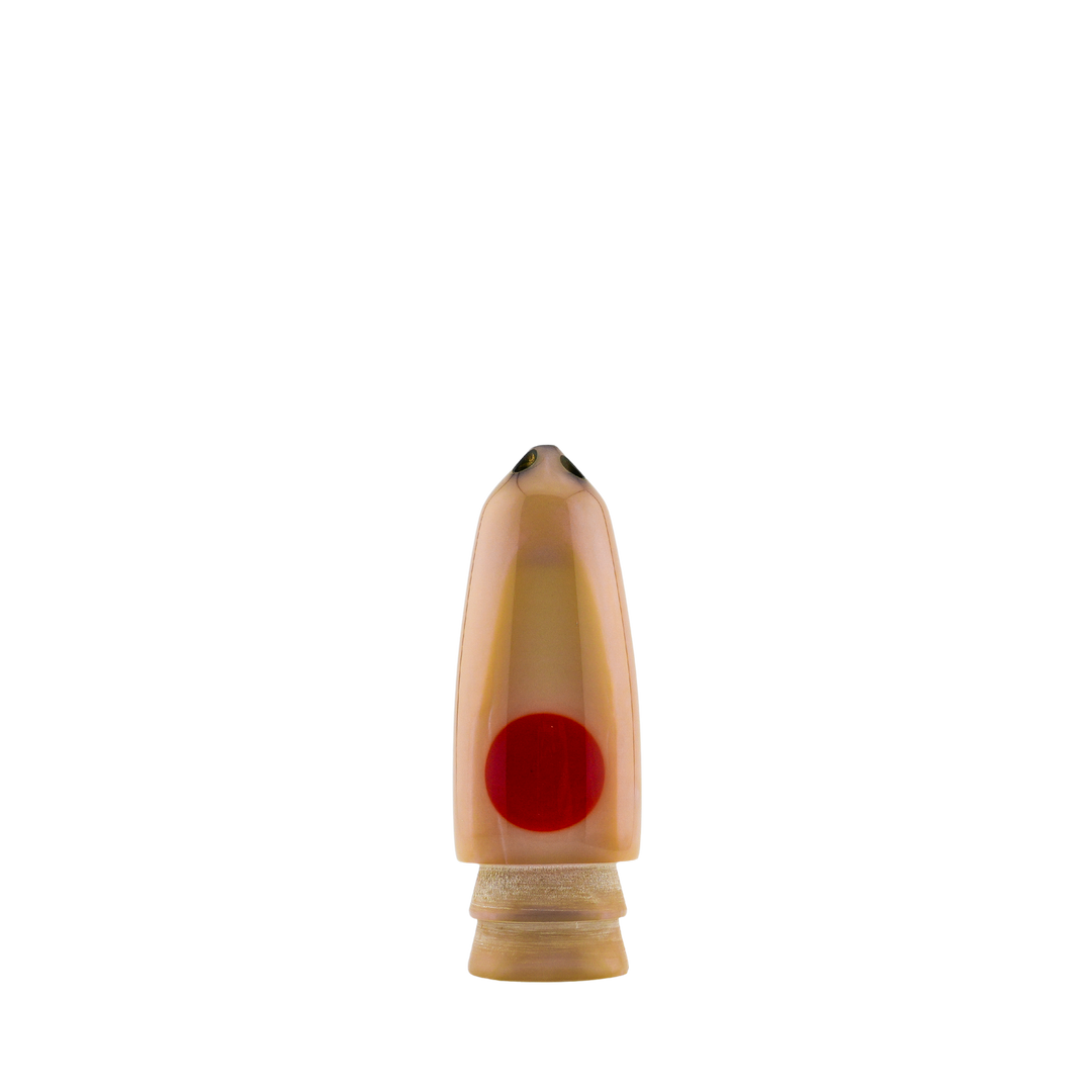 Leroy Lures: History & Lure Identification Guide | Luremonger 9" Bullet, 4-Jet Strawberry - Offshore Trolling Lure Archive