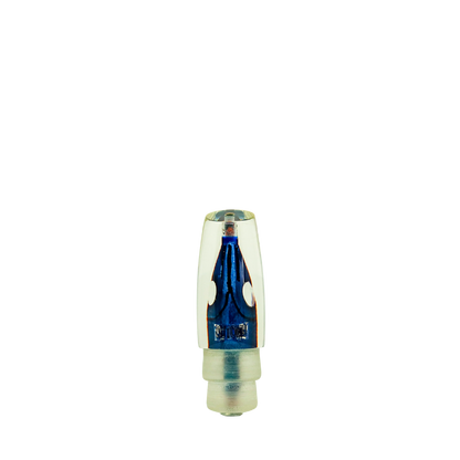Tsutomu - 7” Black Blue Fish Head Slant