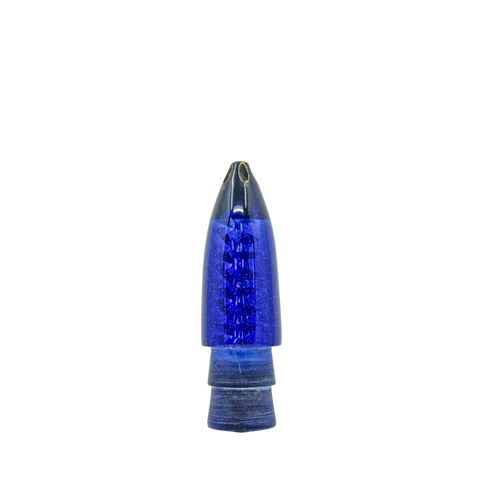 Polu Kai - 9" Blue Sparkle Jetted Bullet