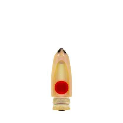Leroy - 9” Vintage 4-Hole Jetted Strawberry Bullet