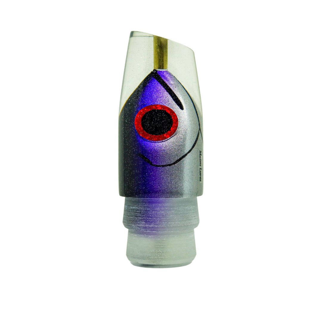 Matsu - 12” Fish Head Slant Purple Top