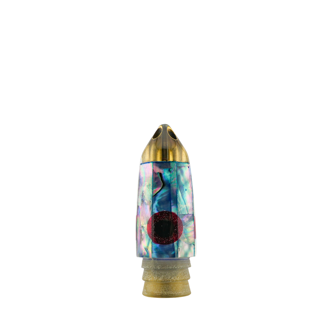 Leroy Lures: History & Lure Identification Guide | Luremonger 9"+ Bullet, 4-Jet Blue Paua - Offshore Trolling Lure Archive