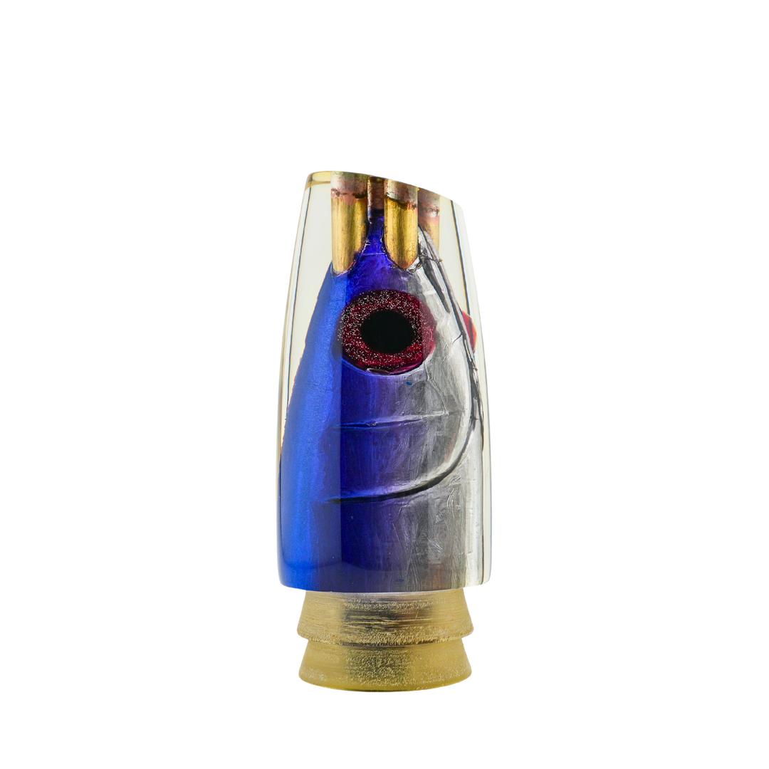 Leroy Lures: History & Lure Identification Guide | Luremonger 14" Plunger, 4-Jet Fish Head - Offshore Trolling Lure Archive