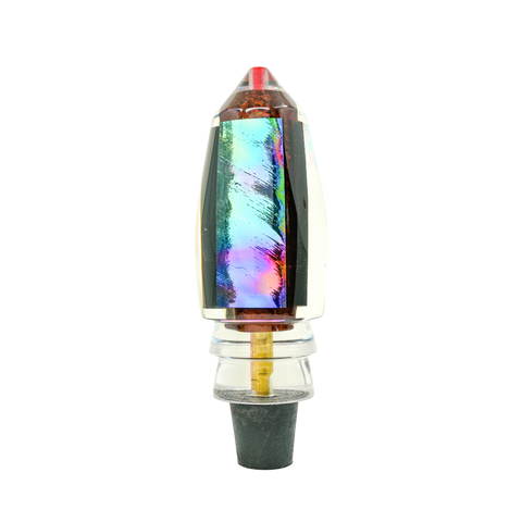 Aloha Lures - 14" Dichroic Glass Deep Six