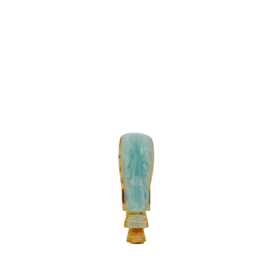 Kelela - 6" Vintage Beach Glass YFT Pineapple