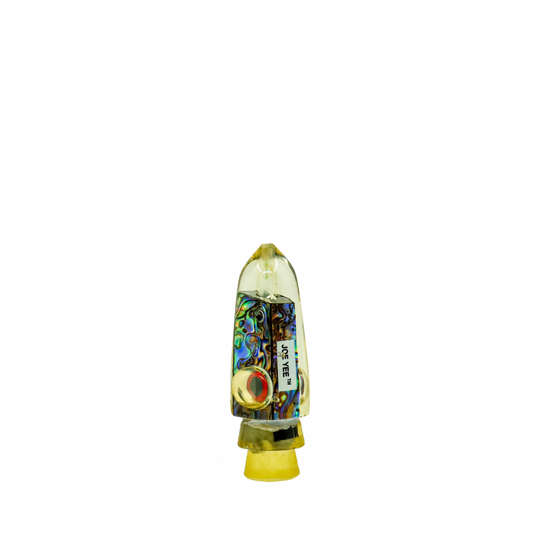 Joe Yee - 7" Vintage Paua Shell Straight Bullet