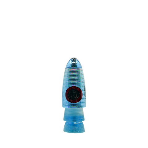 Bomboy Lures - 9" Old School Blue Tint Single Hole Bullet