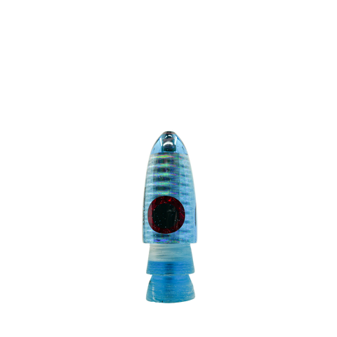 Bomboy Lures - 9" Old School Blue Tint Single Hole Bullet