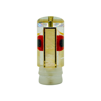 Tanigawa - 14" Large Yellow Shell Tube Skirted