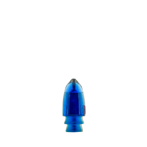 Bomboy Lures - 9" White Ripple Shell Baby Bomb Bullet