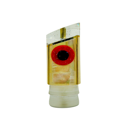 Tanigawa - 14" Large Yellow Shell Tube Skirted