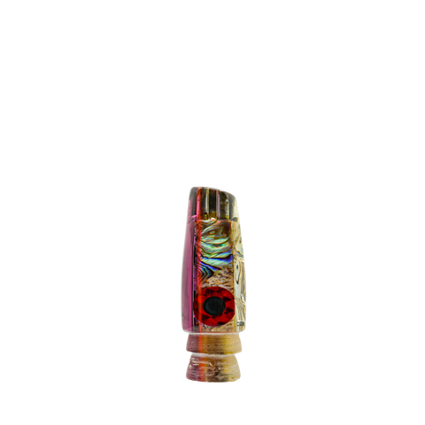 Coggin - 9” Vintage Abalone Shell 4-Hole Jetted Slant