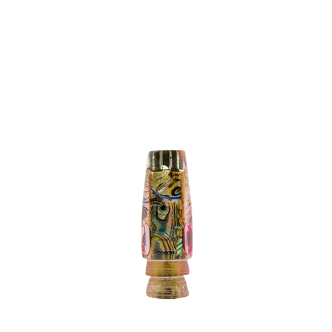 Coggin - 9” Vintage Abalone Shell 4-Hole Jetted Slant