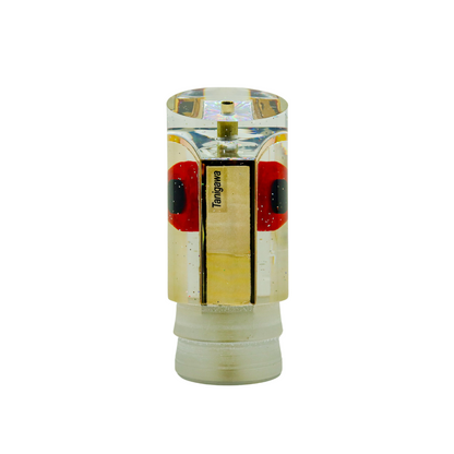 Tanigawa - 14" Large Yellow Shell Tube Skirted