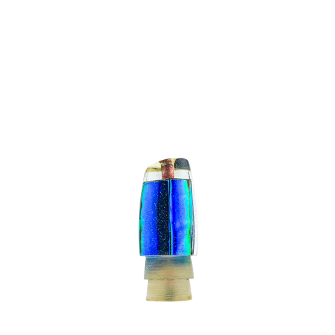 Futa Lures - 9" Clear Glitter Holo Tape Slant