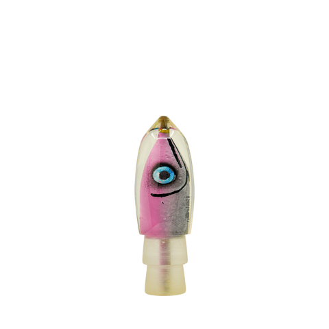 Tsutomu - 9" Moke Series Pink Fish Head Bullet