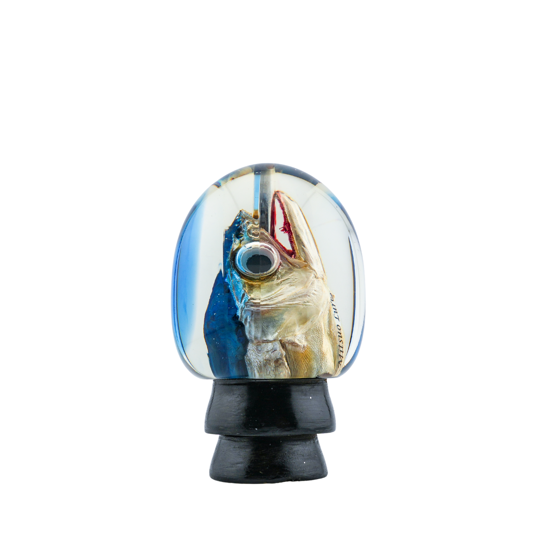 Mitsuo Lures: History & Lure Identification Guide | Luremonger 14" Spaceman, Real Lai Fish Head - Offshore Trolling Lure Archive