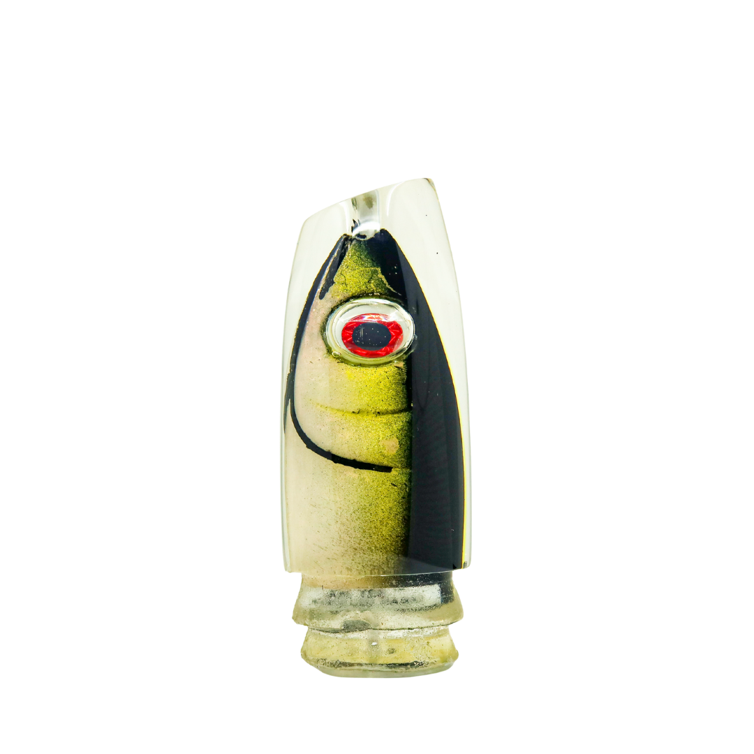 Joe Yee - 14" Hand-Painted Fish Head Super Plunger
