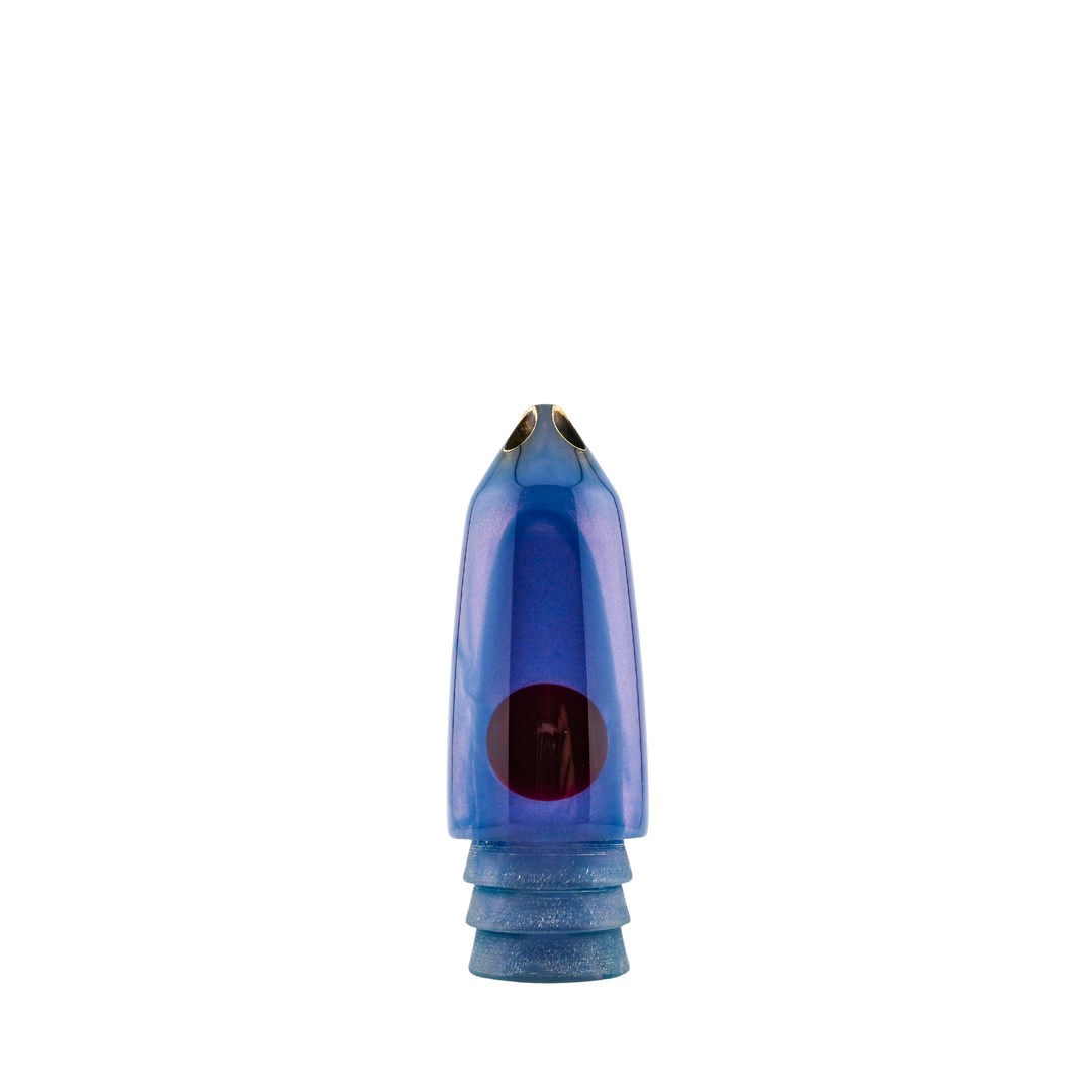 Leroy Lures: History & Lure Identification Guide | Luremonger 9"+ Bullet, 4-Jet Blueberry Pearl - Offshore Trolling Lure Archive