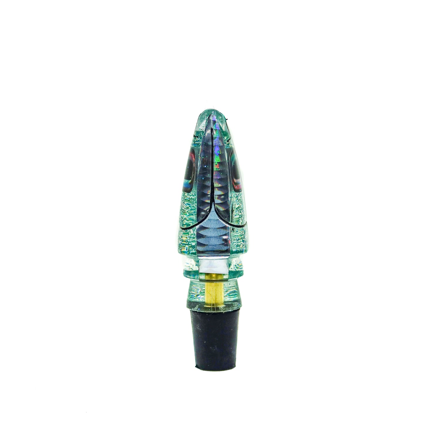 Aloha Lures - 9” Dark Green Sparkle Super Ninja