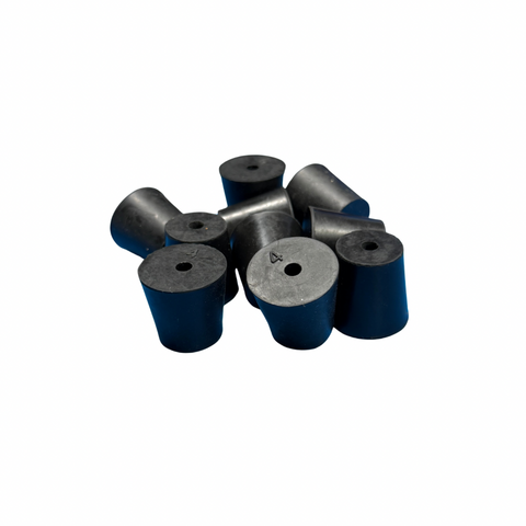 Luremonger - 14” Size 4 Natural Rubber Stopper - 10 PACK