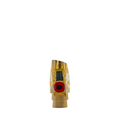 Futa - 9 4-Hole Jetted Cracked Glass Slant