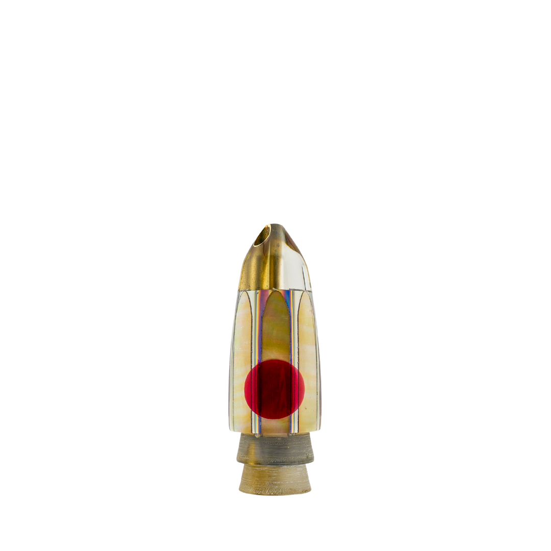Leroy Lures: History & Lure Identification Guide | Luremonger 9" Bullet, 2-Jet MOP - Offshore Trolling Lure Archive