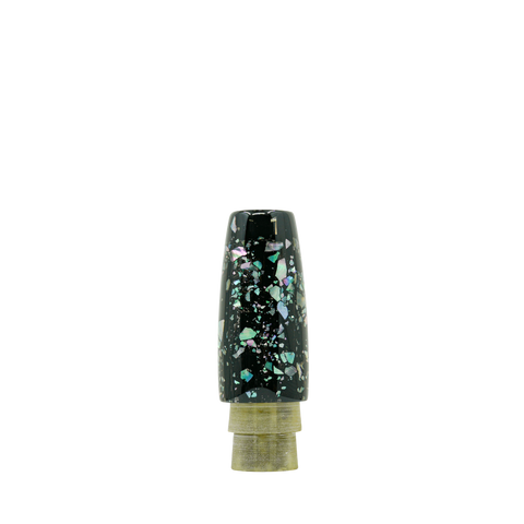 Futa - 9" Plus Salt & Pepper Jetted Six Shooter Invert