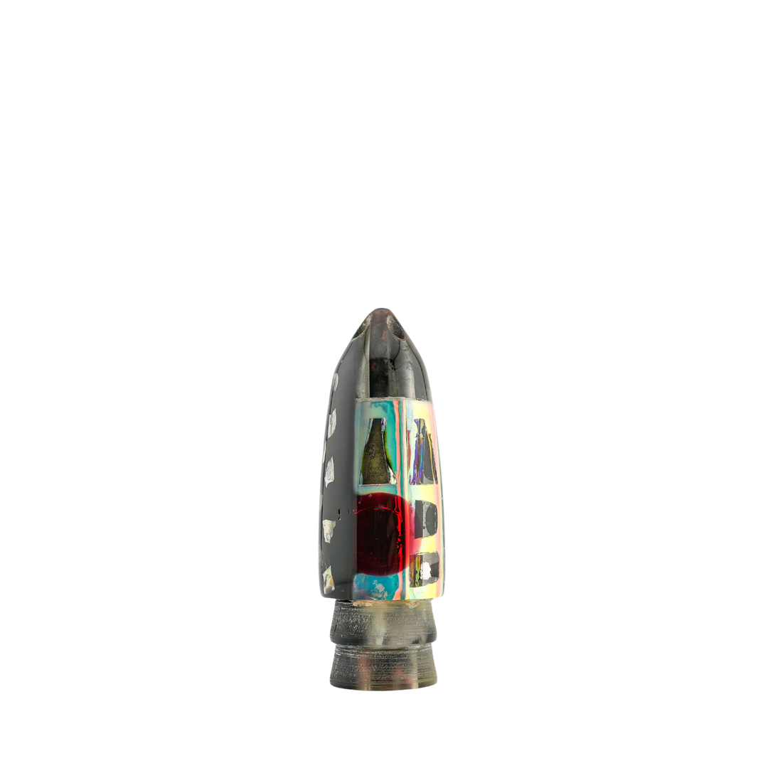 Leroy Lures: History & Lure Identification Guide | Luremonger 9" Bullet, 4-Jet Abalone - Offshore Trolling Lure Archive