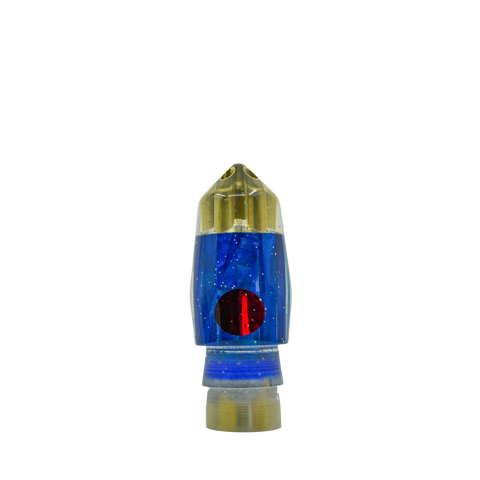 Tanigawa - 9"+ 4-Hole Cracked Glass Bullet