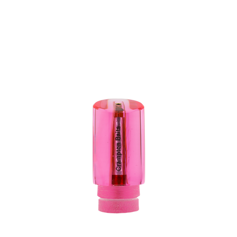 Crampton Baits - 12" Pink Tint Real Shell 1/4 Tonner