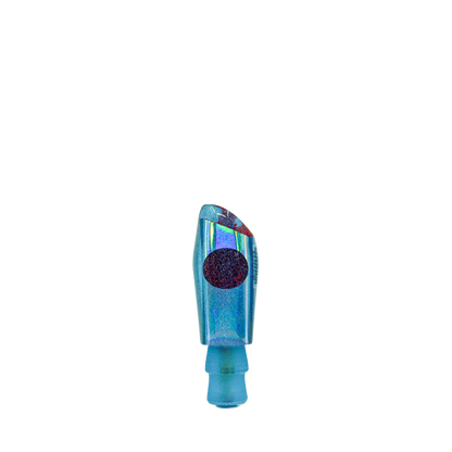 Morris - 7" Glitter Flake Ice Blue 100%er Scoop