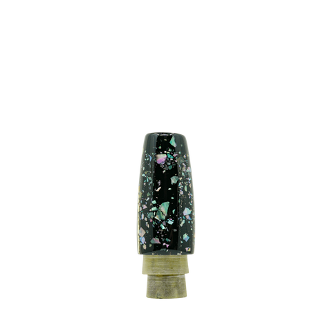 Futa - 9" Plus Salt & Pepper Jetted Six Shooter Invert