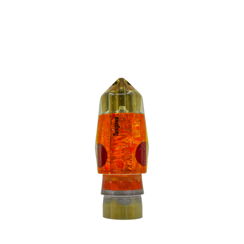 Tanigawa - 9"+ 4-Hole Cracked Glass Bullet