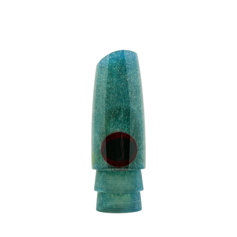 Lapinad - 14" Teal Sparkle 4-Hole Jetted Plunger Scoop