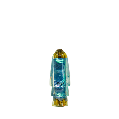 Koya - 9" Vintage Small Blue Shell Bullet