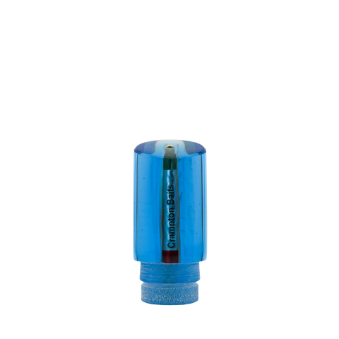 Crampton Baits - 12" Blue Tint Real Shell 1/4 Tonner