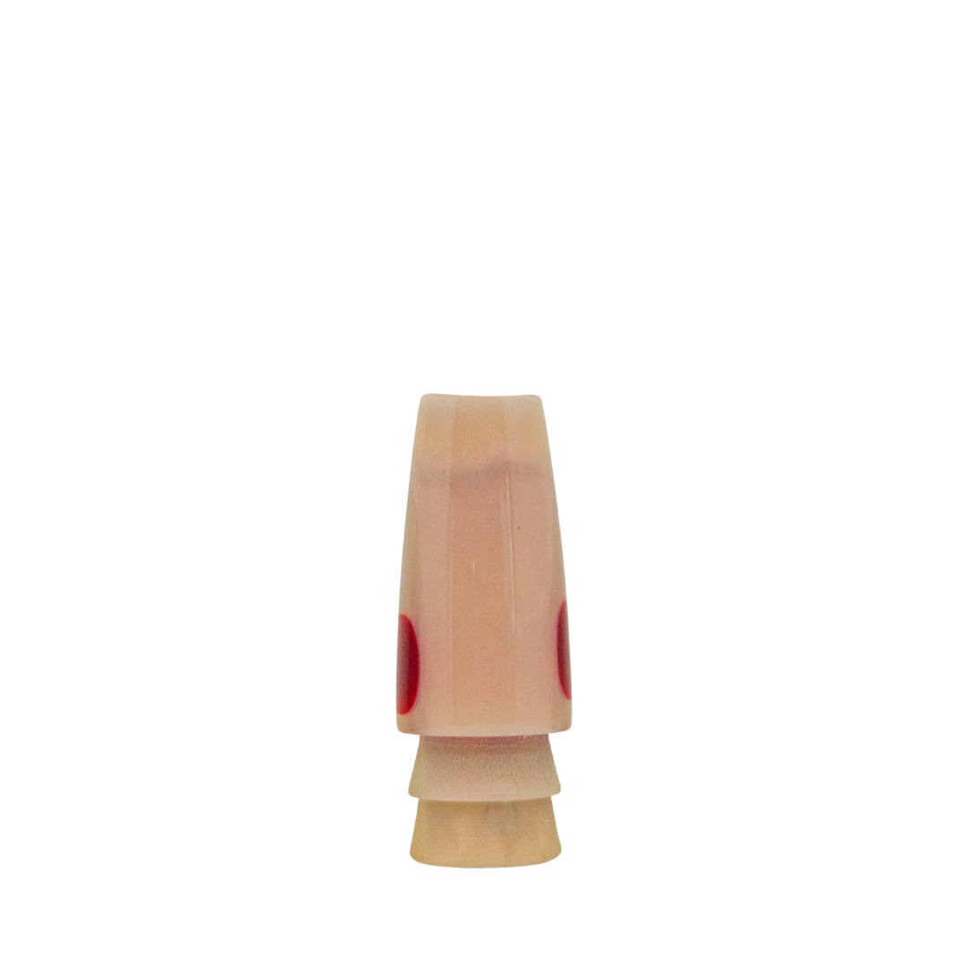 Leroy - 9” Vintage Jetted Strawberry Scoop