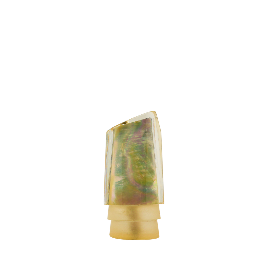 Yo-Zuri Lures: History & Lure Identification Guide | Luremonger 12" Mac Head, Clear MOP Shell - Offshore Trolling Lure Archive