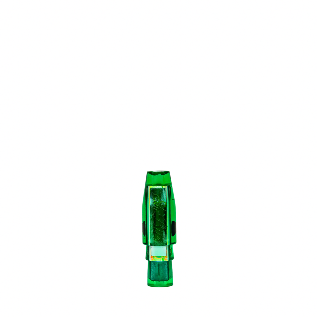 Sh-Bite - 5” Aku Lure Green Mirror Invert