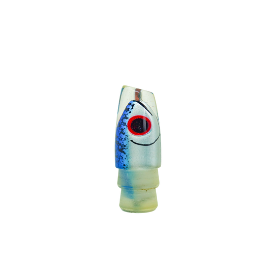 Matsu - 9" Vintage Fish Head Slant