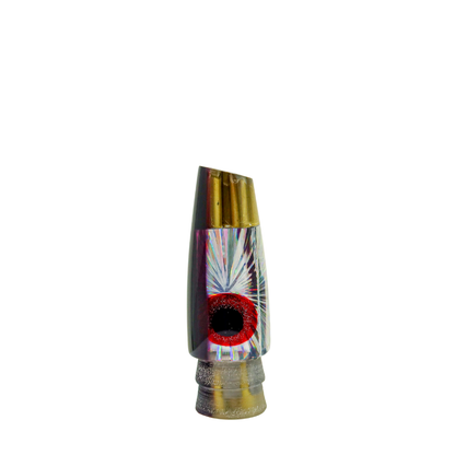 Leroy - 9” Purple Starburst Jetted Slant