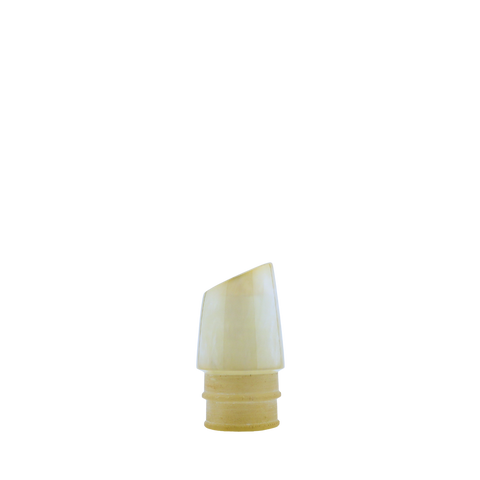 Enticer - 9" White Pearl Hard Cut Slant