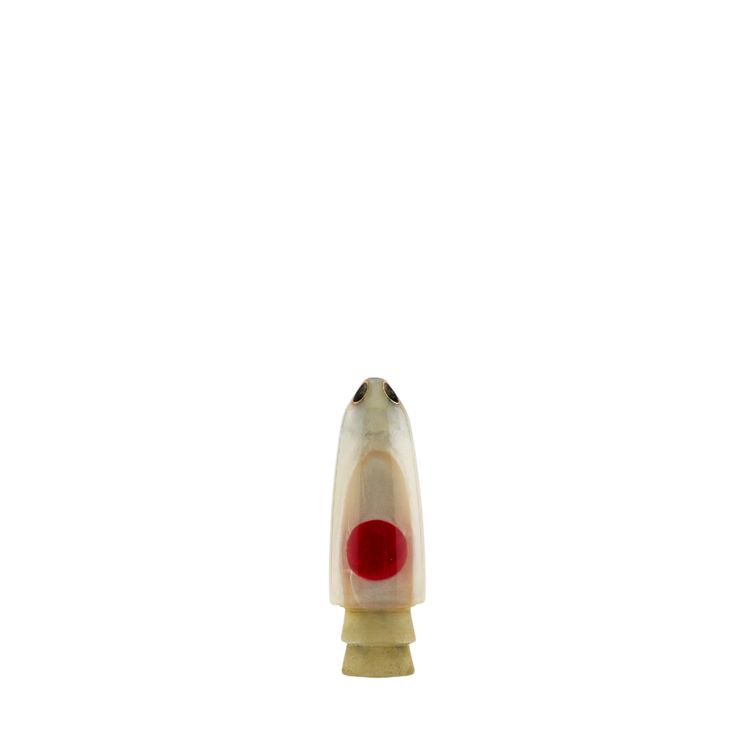 Leroy - 7 White Pearl 4-Hole Jetted Bullet